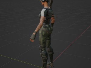 Trailblazer - Fortnite 3D मॉडल