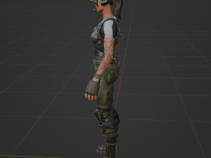 Trailblazer - Fortnite 3D मॉडल