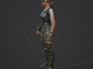 Trailblazer - Fortnite 3D मॉडल