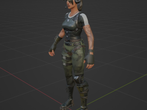 Trailblazer - Fortnite 3D मॉडल