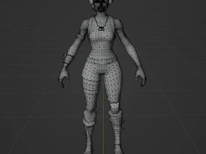 Trailblazer - Fortnite 3D Model in Woman 498203 | 3DExport