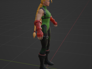 Cammy - Fortnite 3Dモデル