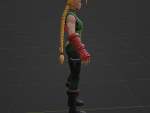 Cammy - Fortnite 3Dモデル