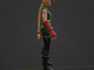 Cammy - Fortnite 3D Model