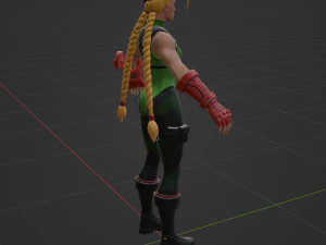 Cammy - Fortnite 3D Model
