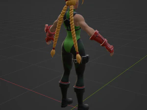 Cammy - Fortnite 3D Model