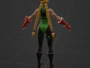 Cammy - Fortnite 3Dモデル