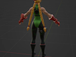 Cammy - Fortnite 3D Model