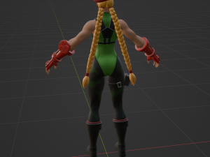 Cammy - Fortnite 3Dモデル
