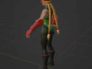 Cammy - Fortnite 3Dモデル