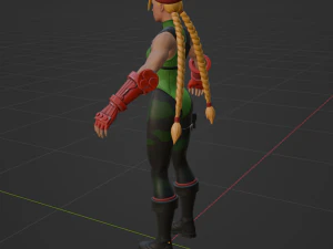 Cammy - Fortnite 3D Model