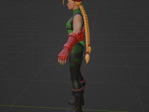 Cammy - Fortnite 3D Model