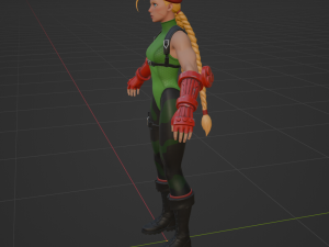 Cammy - Fortnite 3Dモデル