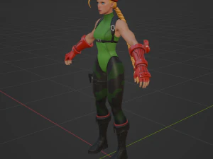 Cammy - Fortnite 3D Model