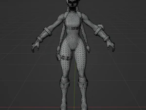 Cammy - Fortnite 3D Model