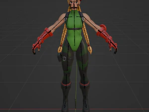 Cammy - Fortnite 3D Model