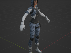 Hailstorm - Fortnite Model 3D