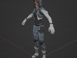 Hailstorm - Fortnite Model 3D