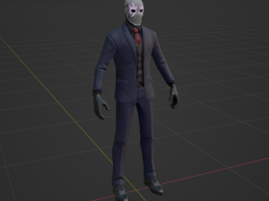 Dark Wild Card - Fortnite 3D Model