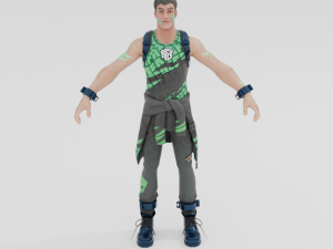 Championship Jonesy - Fortnite 3D Model