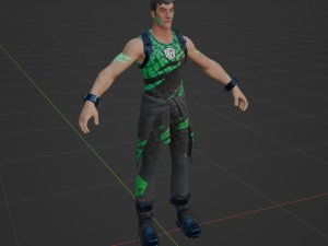 Championship Jonesy - Fortnite 3D Model