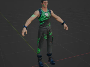 Championship Jonesy - Fortnite 3D Model