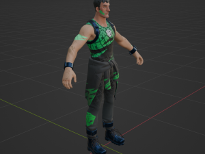 Championship Jonesy - Fortnite 3D Model