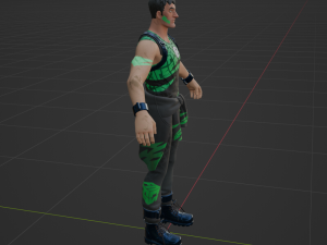 Championship Jonesy - Fortnite 3D Model