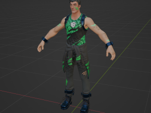 Championship Jonesy - Fortnite 3D Model