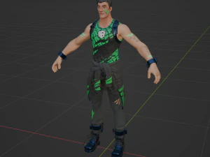 Championship Jonesy - Fortnite 3D Model