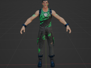 Championship Jonesy - Fortnite 3D Model