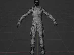 Championship Jonesy - Fortnite 3D Model