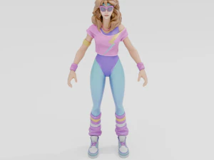 A&euml;robe moordenaar - Fortnite 3D Model