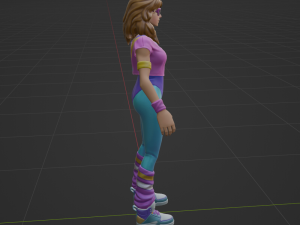 Aerobic Assassin - Fortnite Modèle 3D