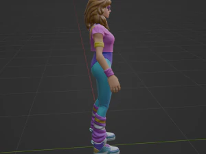 एरोबिक हत्यारा - फ़ोर्टनाइट 3D मॉडल