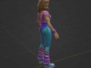 Aerobic Assassin - Fortnite Modèle 3D