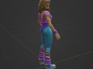 एरोबिक हत्यारा - फ़ोर्टनाइट 3D मॉडल