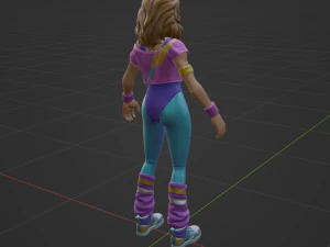 एरोबिक हत्यारा - फ़ोर्टनाइट 3D मॉडल