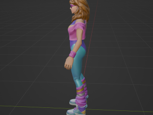 Aerobic Assassin - Fortnite Modèle 3D
