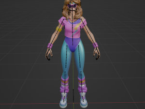 Aerobic Assassin - Fortnite Modèle 3D