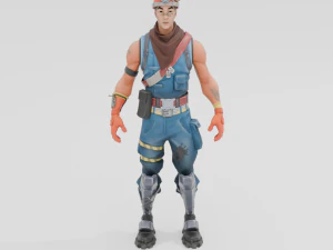 Cole - Fortnite 3D Model