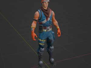 Cole - Fortnite 3D Model