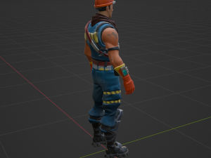 Cole - Fortnite Modèle 3D