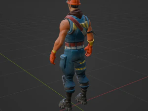 Cole - Fortnite 3D Model