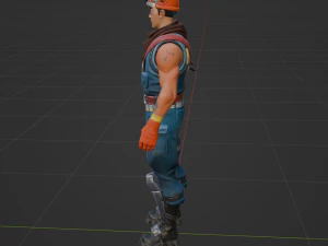Cole - Fortnite 3D Model