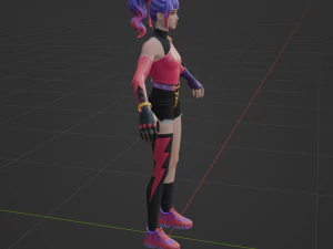 Tracy Trouble - Fortnite 3D Model