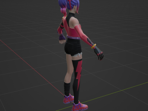Tracy Trouble - Fortnite 3Dモデル