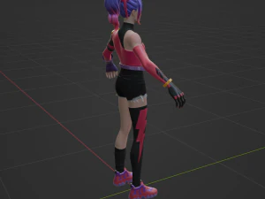 Tracy Trouble - Fortnite 3D Model