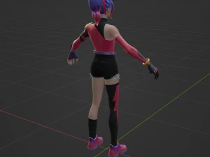 Tracy Trouble - Fortnite 3D Model