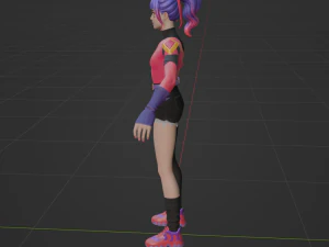 Tracy Trouble - Fortnite 3D Model
